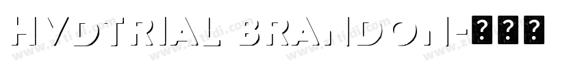 HvDTrial Brandon字体转换